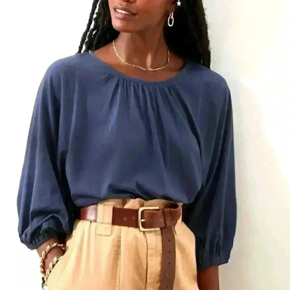 Banana Republic Knit Poet Top - Picture 1 of 11